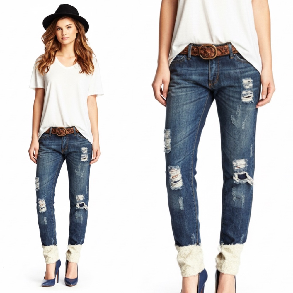 Etienne Marcel Distressed Jeans size 25